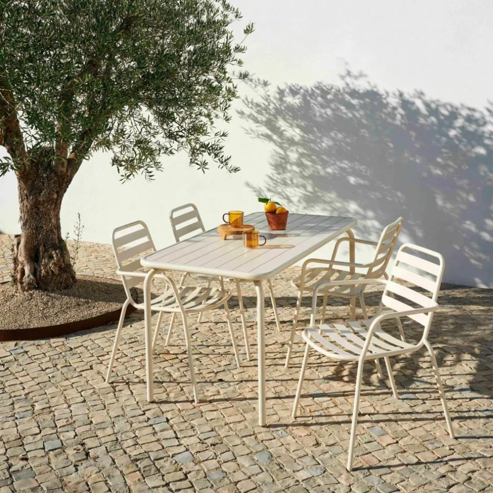 REKTA & LIVA Set De Jardin Sable