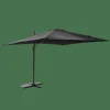 RIVA Parasol Déporté Sans Pied De Parasol Noir