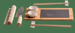SAMOURAI Set à Sushi 10 Pièces Naturel