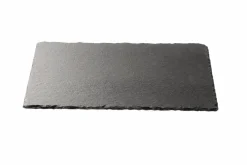 SLATE Assiette Noir