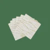 STARS Set De 20 Serviettes Doré