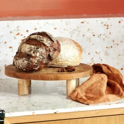TEAK Support Sur Pied Naturel