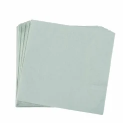 UNI Set De 20 Serviettes Noir