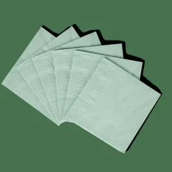 UNI Set De 20 Serviettes Vert