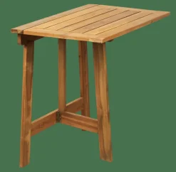 UTAH Table Pliante Brun