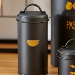 VIRA Boîte Pour Dosettes De Café Noir