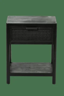 WEBSTER Table De Chevet Noir