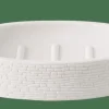WHITE ELEGANCE Porte-savon Blanc